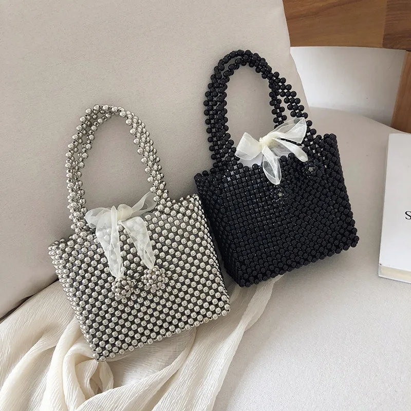 

2020 Wholesale Fashion Ladies Handbags Popular Bead Purses Bag For Women 1413