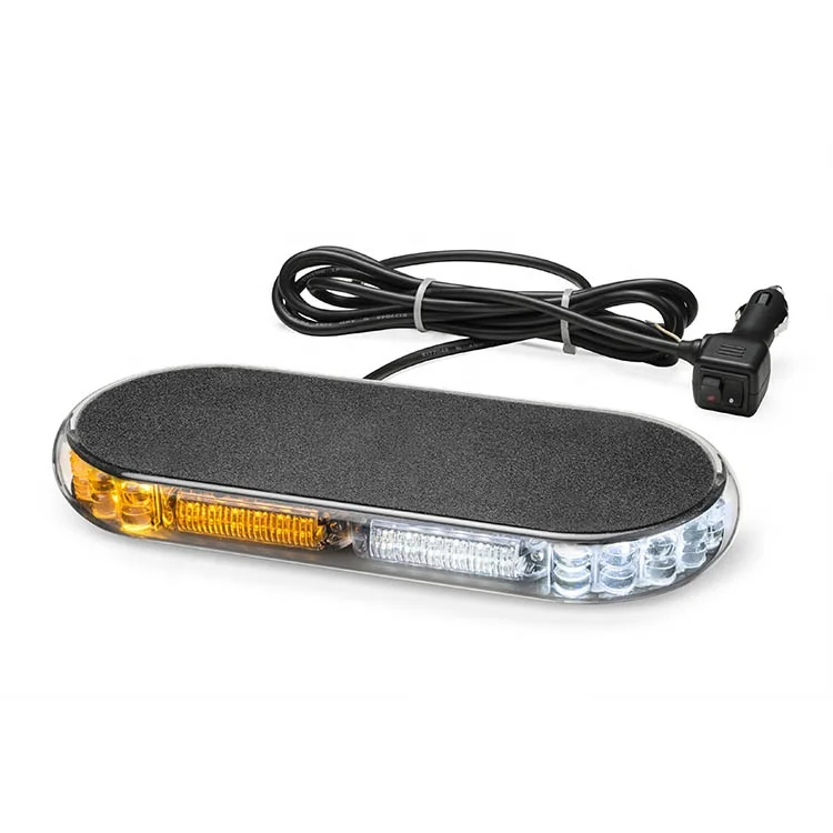 High quality police car LED flashing warning light mini light bar Magnet mounting