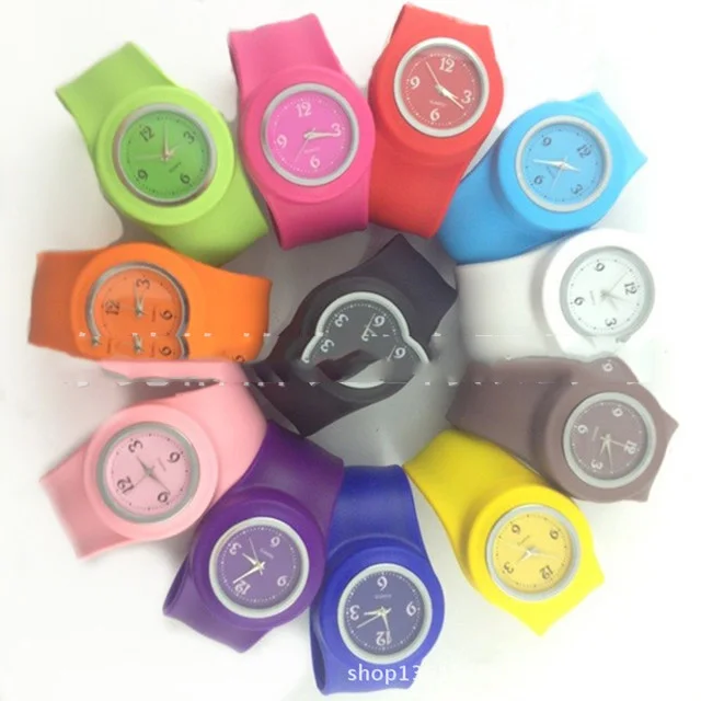 

Wholesale fashionable freely replaceable dial silicone children's watch