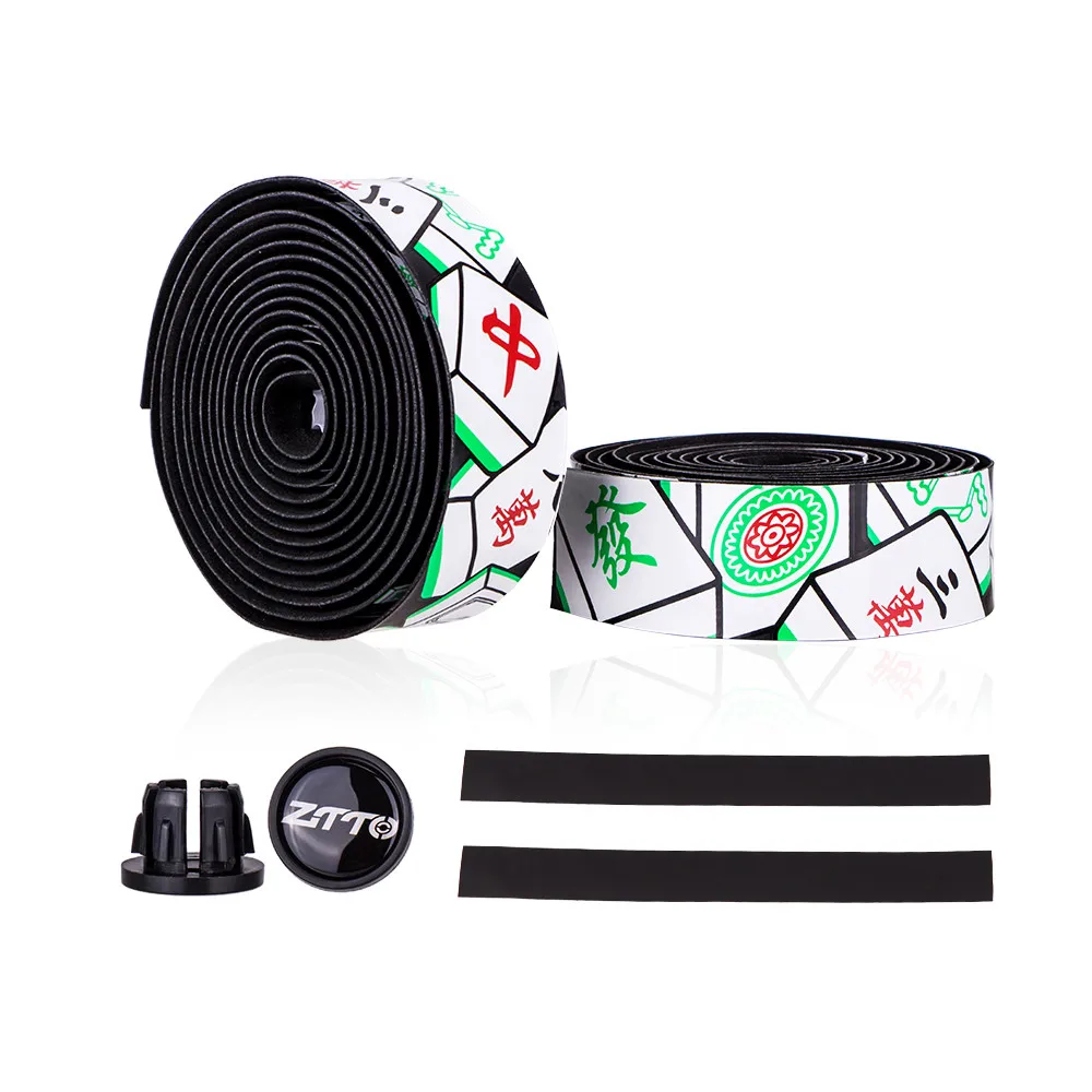 

ZTTO Road Bike Bar Tape Chinese style Mahjong Handlebar EVA PU Tape High Quality Durable Shock-Proof Roadbike Bartape BD9