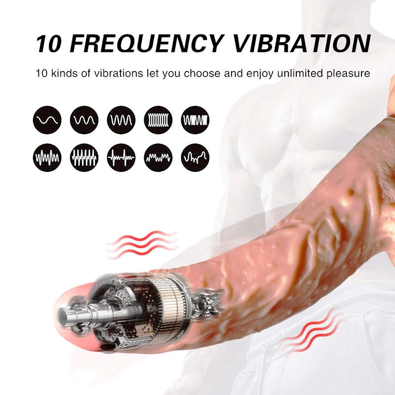 Remote Control Realistic Dildo Vibrator for Women Masturbation Vibrating Dildo with Remote Control for Women Sex Toys