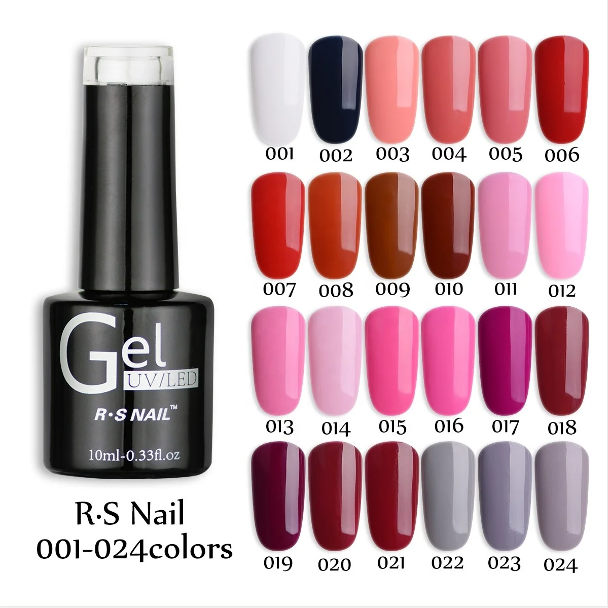 

Free sample RS Nail Odor free peel off one step gel polish, Clear