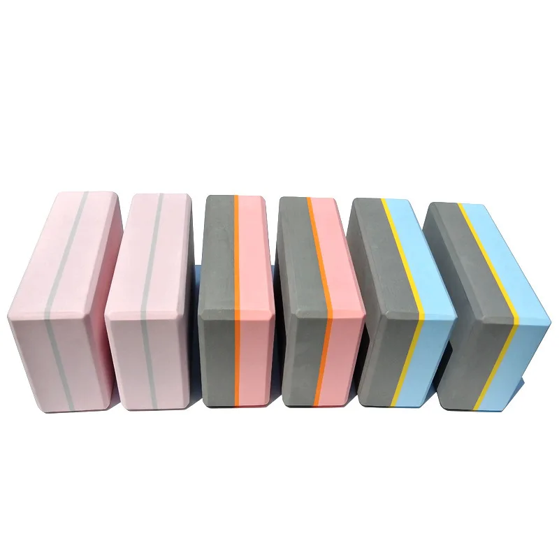 

New Listing Factory Price Custom Logo Light Weight Non-Slip High Density Eco Friendly EVA Recycled Foam Kids Yoga Block