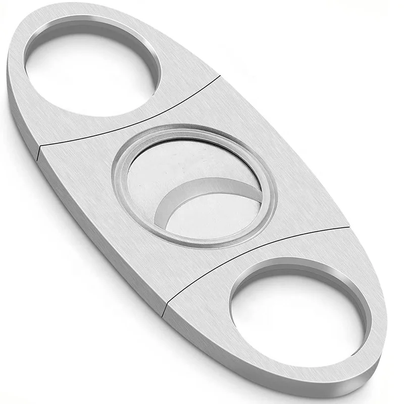 

Wholesales New custom logo stainless steel luxury set Cigar Cutter Scissors for welcome Gifts