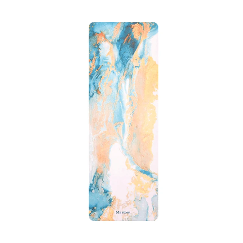 

Custom Personalise Light Weight Exercise Suede Yoga Mat Folding, Customized