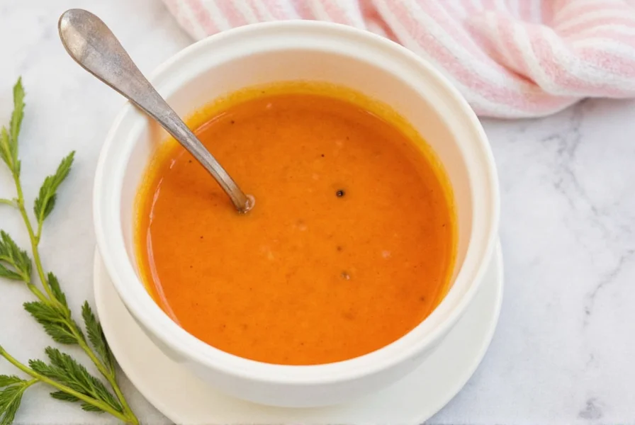 Japanese carrot ginger dressing in glass jar with fresh ingredients surrounding it