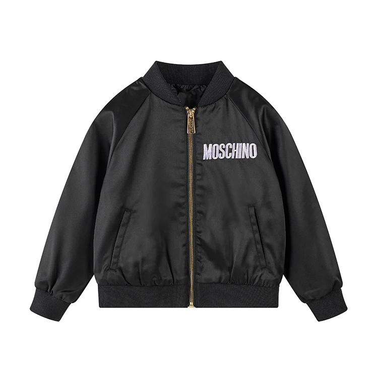 
Unique Design Hot Sale Cool Boys Embroidered Jacket 