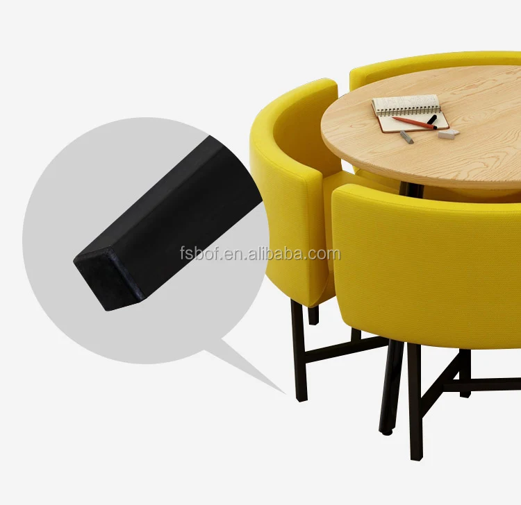 Restaurant Round Dining Tables And Chairs Fashion Wrought Iron Table Design Cafe Shop Furniture