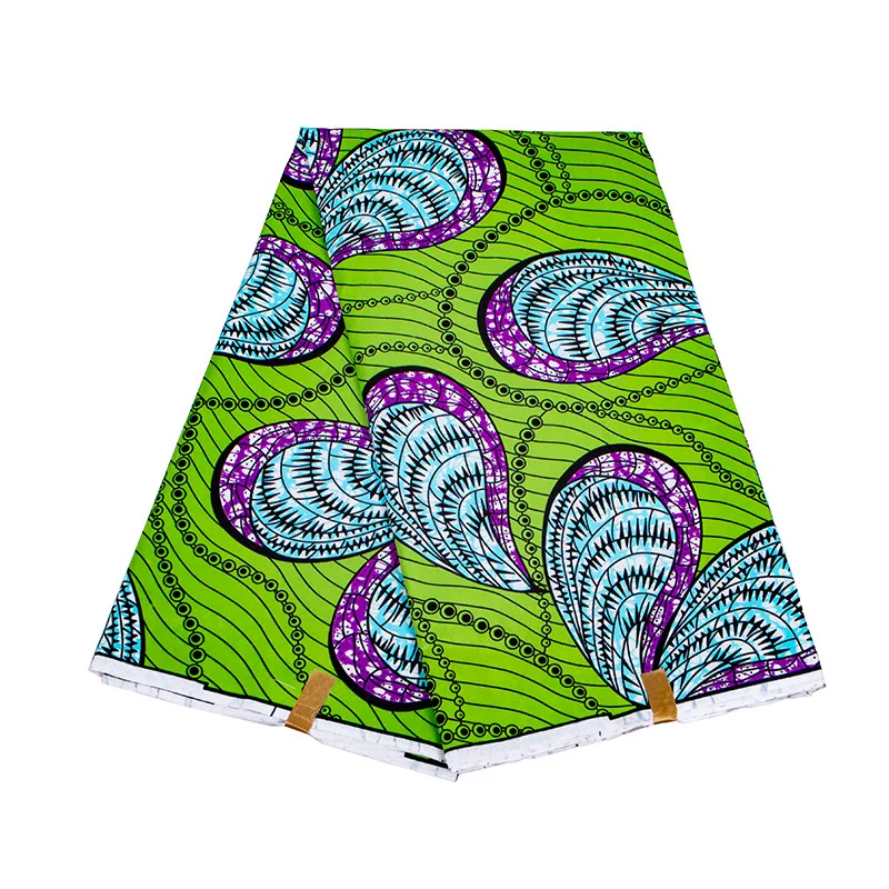 

Wholesale African Ankara Wax Block Polyester Printed Fabric African Wax Print Ankara Holland Fabric