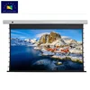 XYScreen Multimedia Cinema Screen 80inch-100inch Tab Tensioned Projection Screens Built In Wireless Remote Control For Education