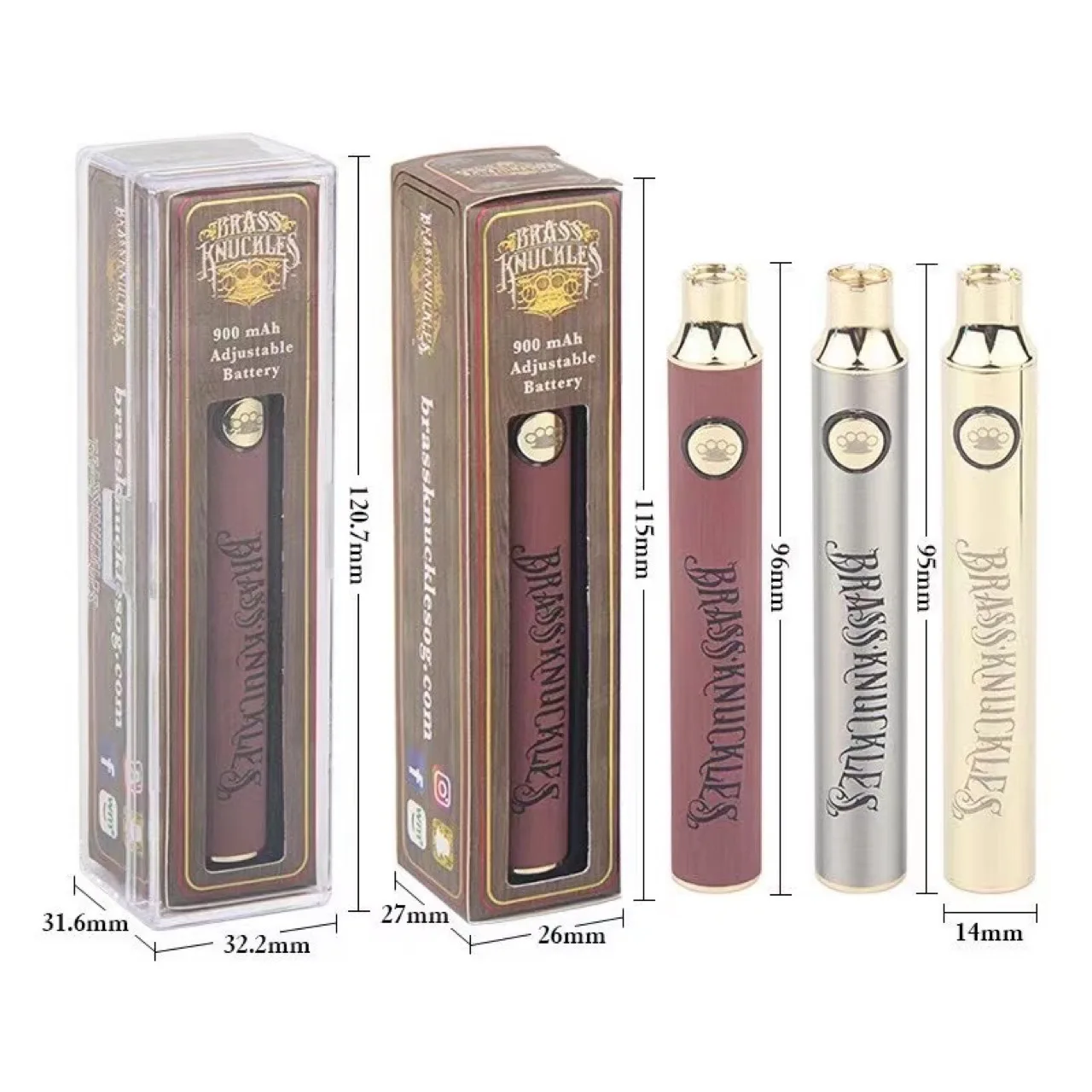 

MYPACKA 900mAh Battery 3.5 ml Empty Disposable Vape electronic cigarette factories Vaper Pen, Rose gold/gold/grey