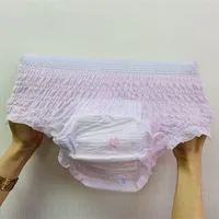 

High Absorbency women Leak Guard Anti-Leak female sanitary pads women menstrual disposable pant diapers for sale