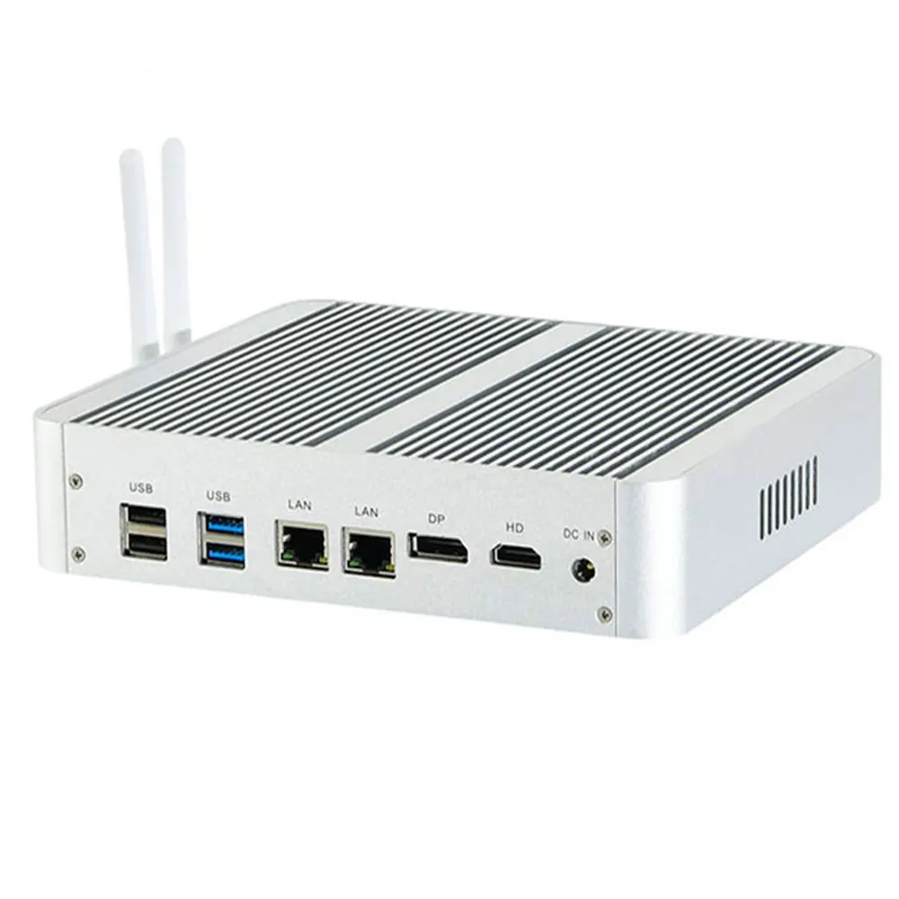 

Partaker Latest Kaby Lake Core i5 7260U Dual Display Mini PC with DDR4L Memory VGA HD 4K Output Gaming Computer