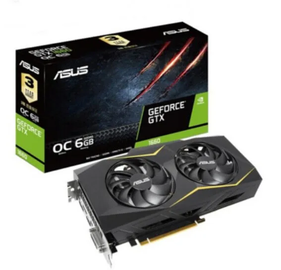 

Cheap price original new A-sus GTX 1660s 1660 super 6GB GDDR6 Gaming Mining Graphic card