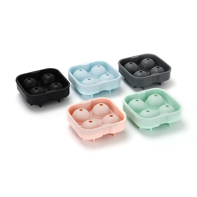 

Ice Cube Trays,Silicone Sphere Whiskey Ice Ball Maker with Lids & Large Square Ice Cube Molds for Cocktails & Bourbon