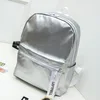 PU Leather Glossy Women Laser travel Backpack For Teenage Girls School Bags Holographic High Grade Backpack