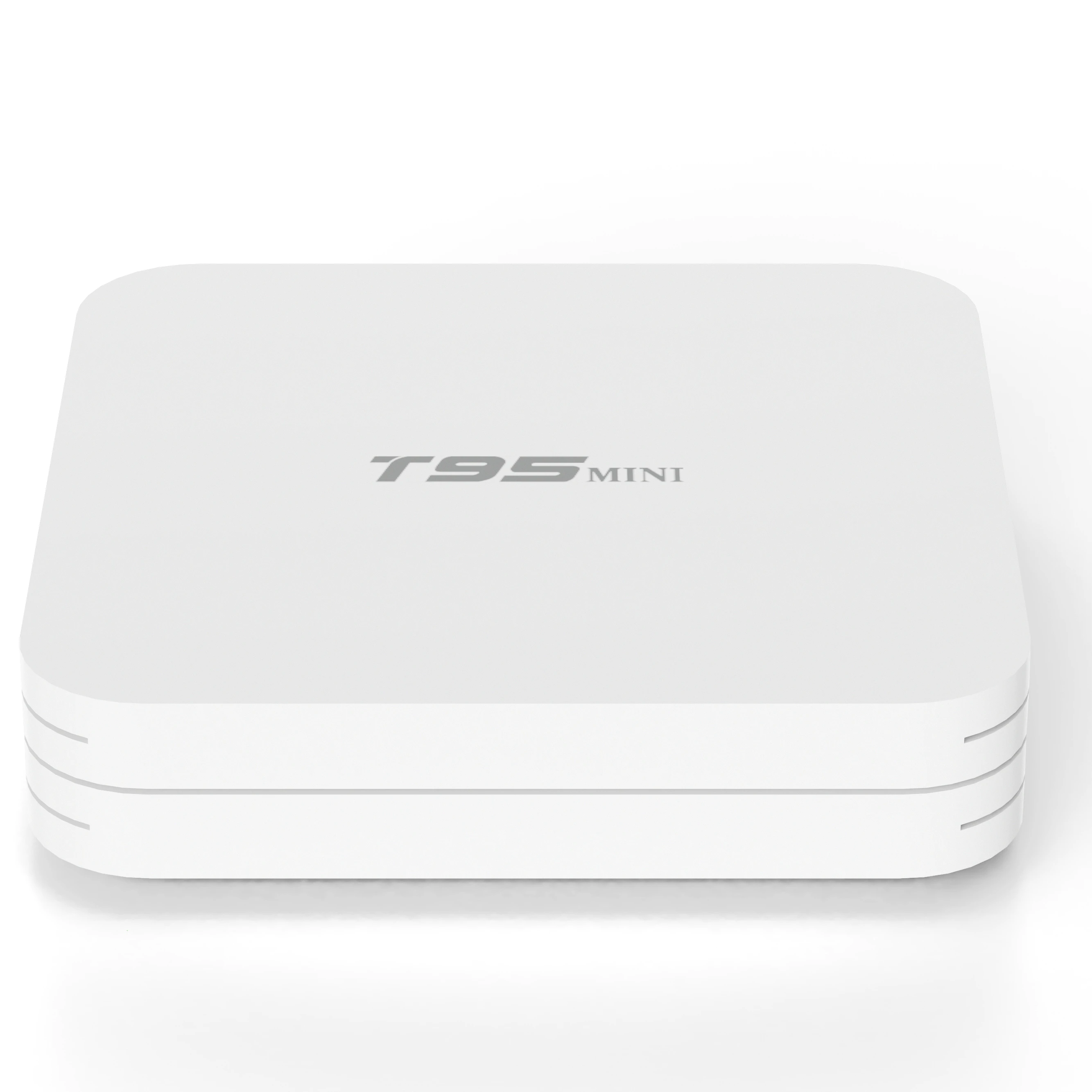 

China Factory New Arrival Android 10.0 OS T95mini H313 Quad Core Android 10 Tv Box 4K Set Top Box T95 mini, White