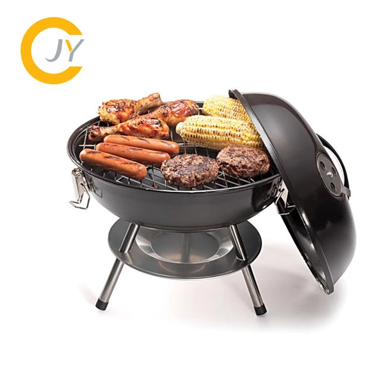 

Garden Barbecue Mini Portable Apple Kettle Charcoal BBQ Grills