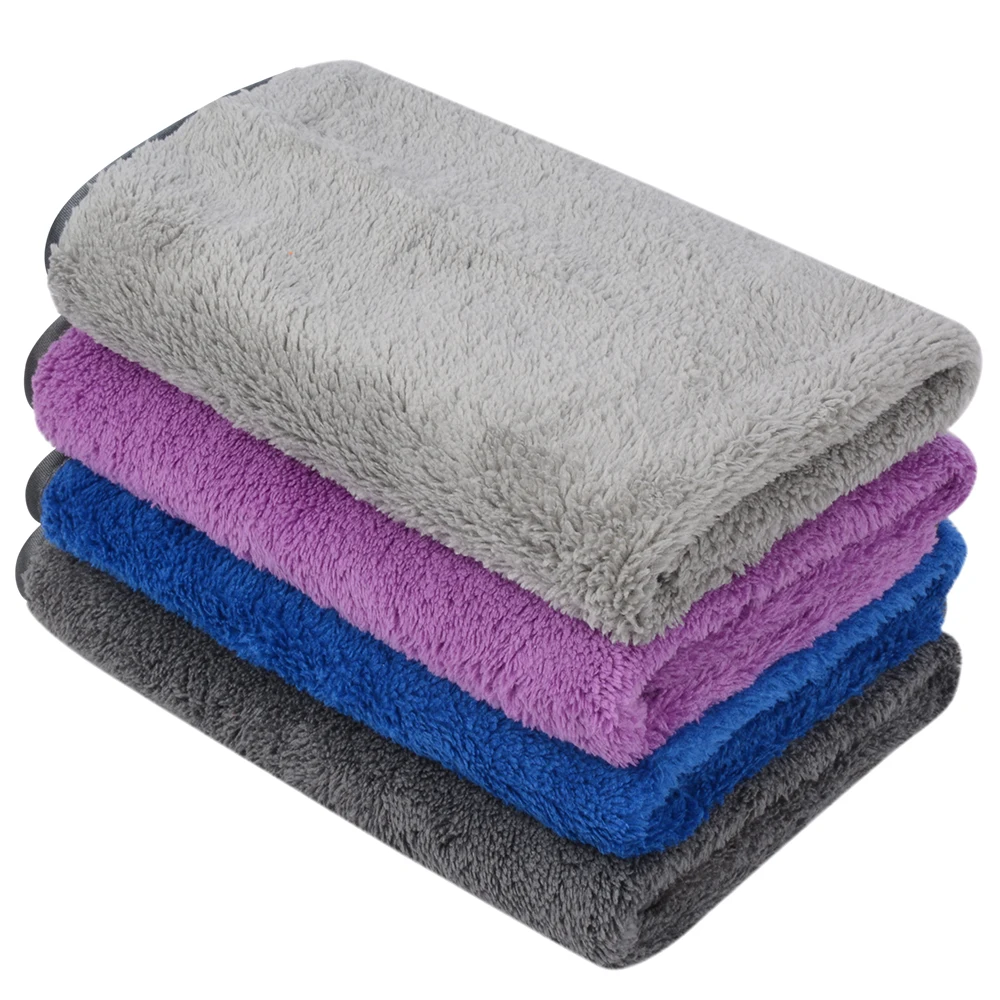 

Coral Fleece Thickened Absorbent Cleaning Car Wash Large Car Towel Microfiber Car Wiper