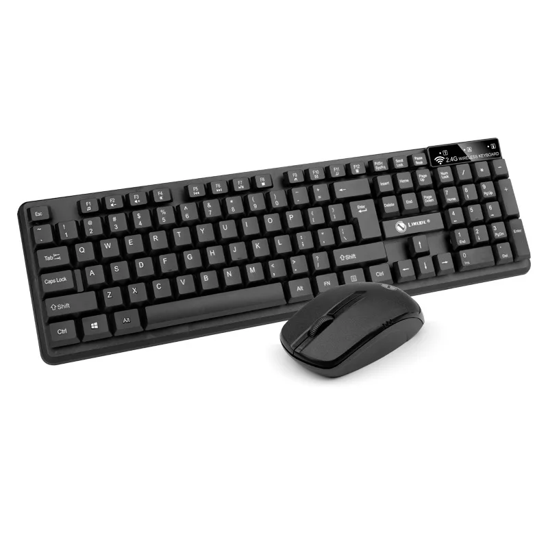 

2.4G Wireless Professional 104 Keys Keyboard Mouse Combos Home Office Notebook Desktop Computer Latest Gaming Keyboards
