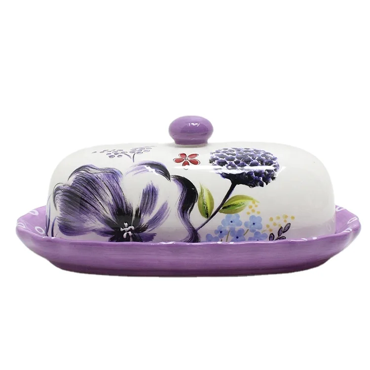 2019 Wholesale Home Decor And Gifts Ceramic Butter Dish With Lid Buy