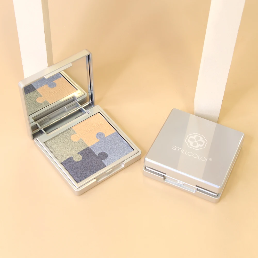 

Hot sale can be customized private brand highlight powder, highlight palette, 10colors highlighter palette