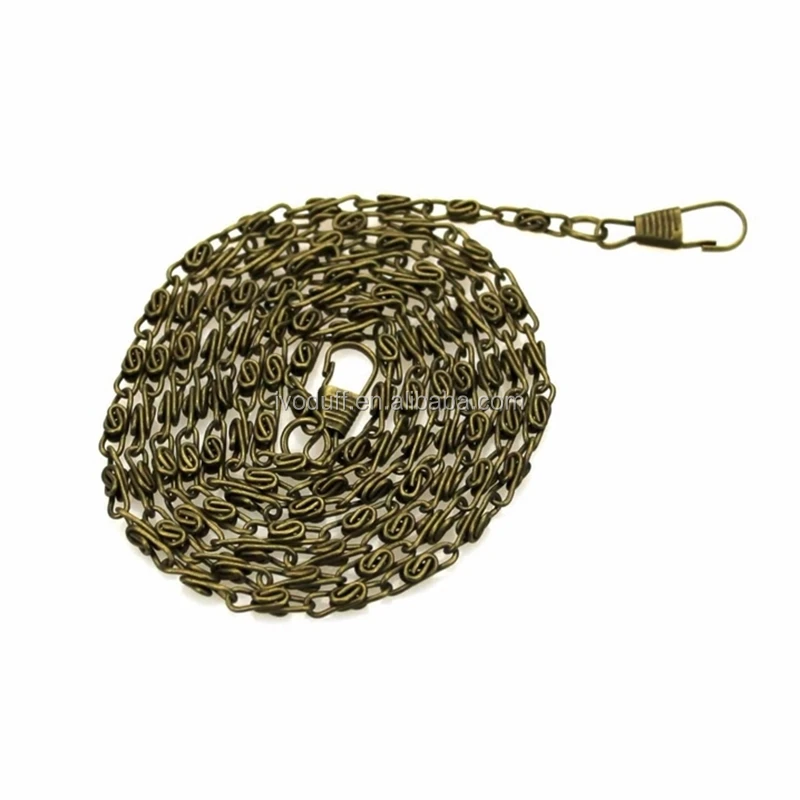 

Wholesale metal chain for handbag decoration, O link chain for sale, Nickle