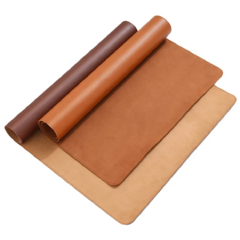 

Hot sale pu leather table mats custom for outdoor picnic barbecue