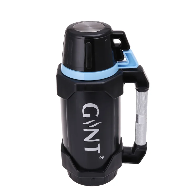 

portable metal pp modern hiking beer juice kettle tumbler double wall kettle beer gym sports stainless steel water bottle