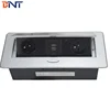 custom flush in table mounted pop up electric power plug socket outlet for meeing table conference table