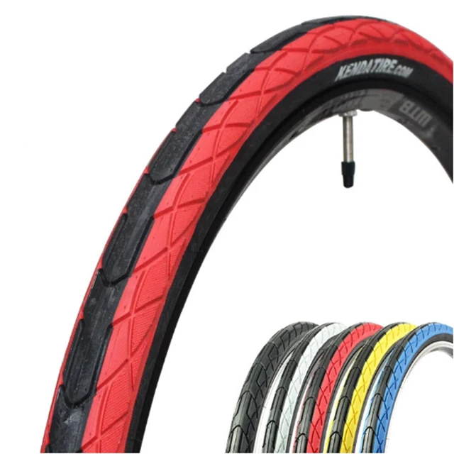 

Kenda k1112 color pattern 26 * 1.5 Antiskid stab proof outer tire mountain bike wheels,tires and accessories, Black, red black,blue black,yellow black,white black