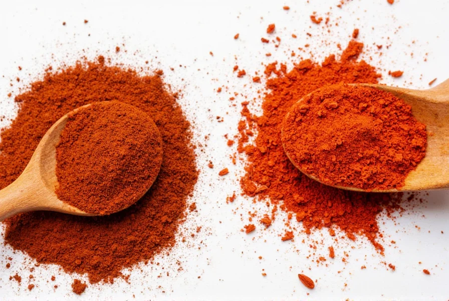 smoked paprika and paprika