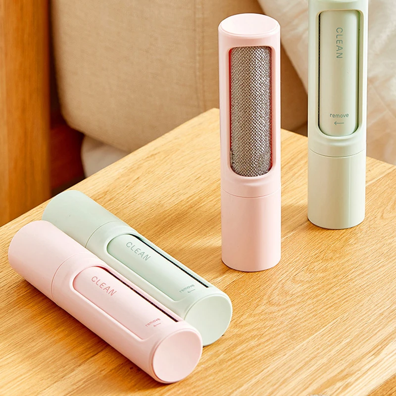 

Reusable Travel Cat Lint Brush Self Cleaning Pet Dog Lint Roller Brush