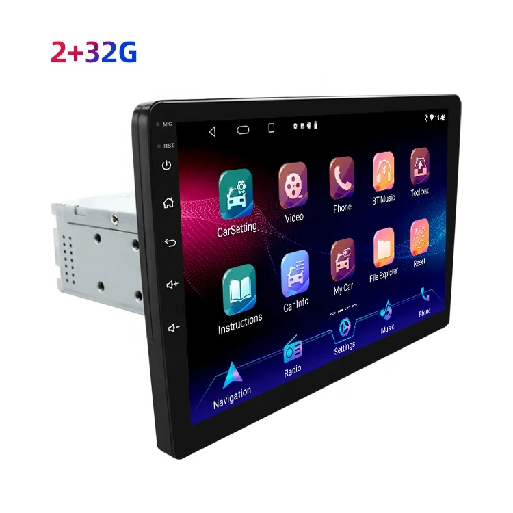 

Cheap Price 10Inch 2+32Gb Bt5.0 Wifi Android Auto Dual Recording Camera Car Gps Radio Mp5 Usb Carplay