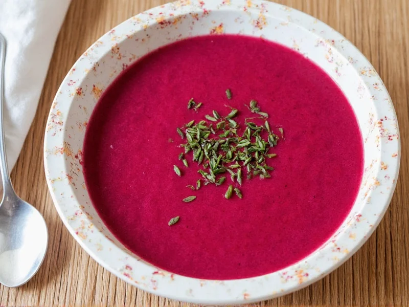 beet soup recipe