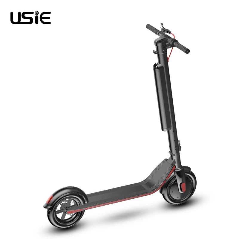 

USIE 10ah Battery Electric Scooter 350W High Speed APP Control Foldable Escooter