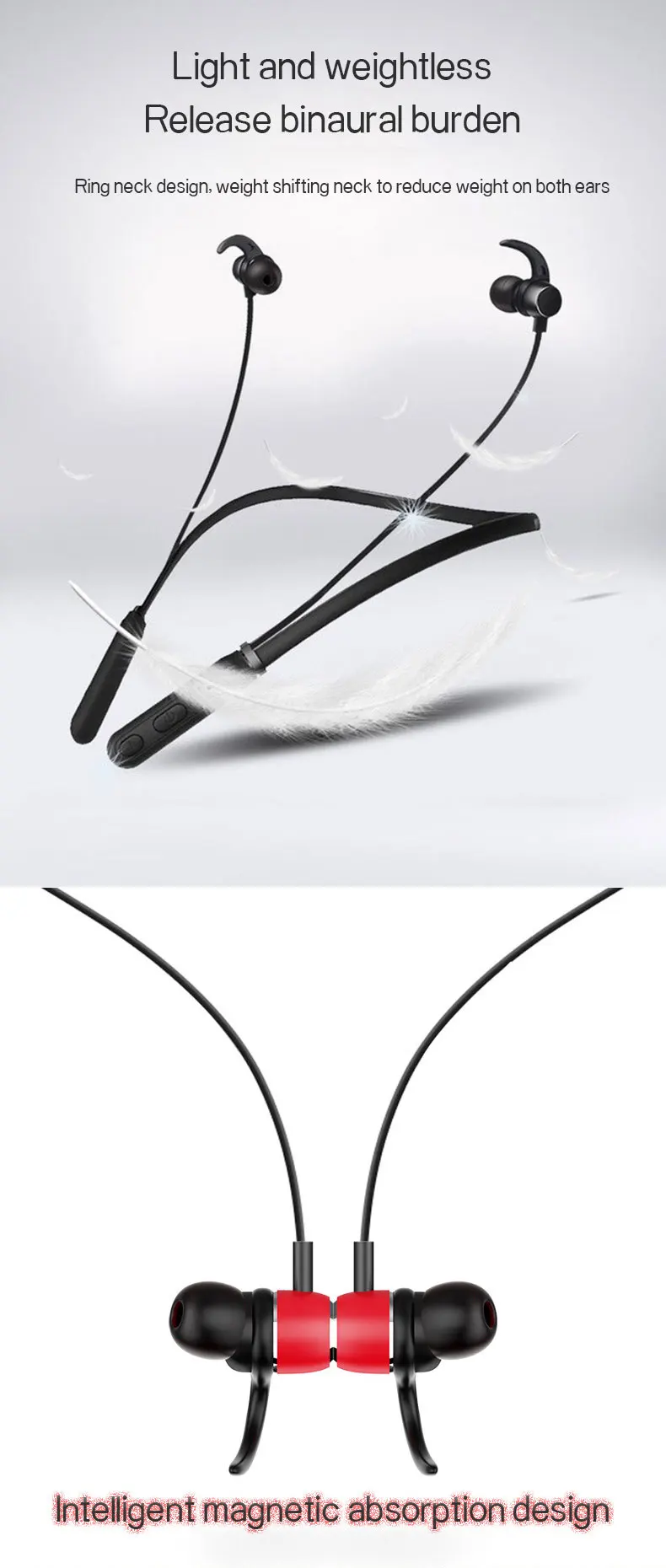 2020 Waterproof Neck Band Earphone 10 Years ODM & OEM Manufactory 3C Mobile Phone Accessories Wireless Earbuds Bluetooth Headset