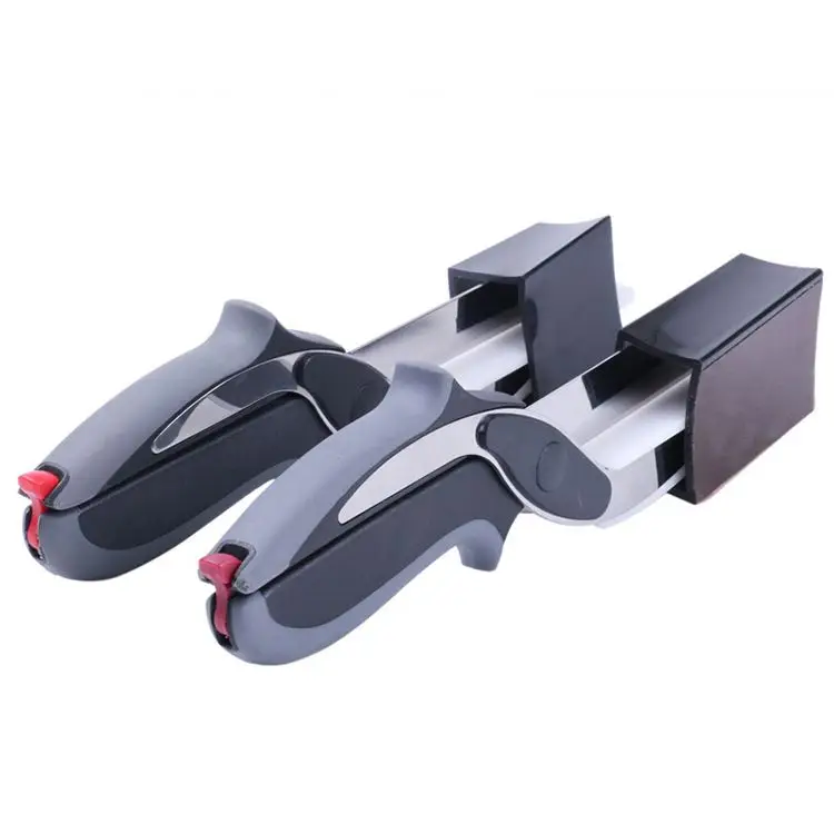 

High quality multi-function kitchen scissors manual food chopper, Black