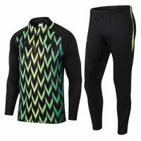 

2018 winter football training kit Nigeria football suit stock