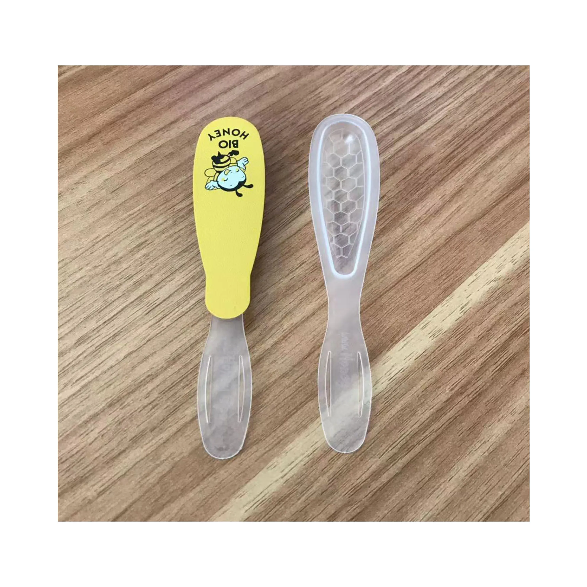 Pp Sweet Honey Spoon Transparent Flatware Fill 7ml 10ml Can Seal