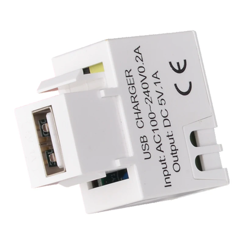 2.1a Usb Charger With Type C Keystone,Nepci Xjyusb34c5v/2.1a,Usb Power Module High Quality