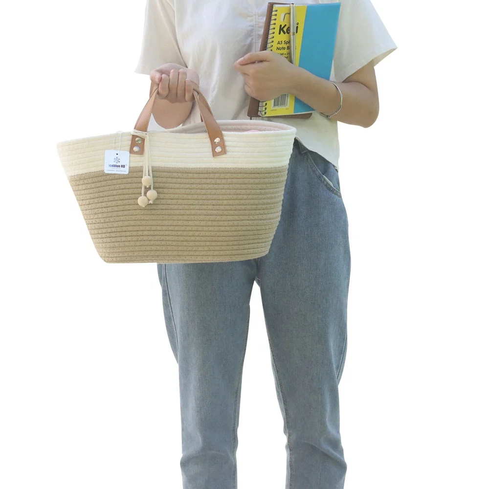 Venta al por mayor cesta con cuerda-Compre online los mejores cesta con