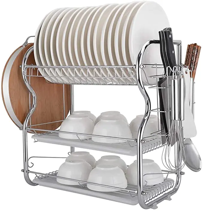 

Multi-layer Multi-function Bowl Rack Kitchen Sink Racks Organizer Storage Holders