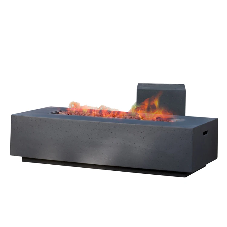 

Free Shipping within the U.S. Outdoor 50,000 BTU Rectangular Fire Table with Tank Holder