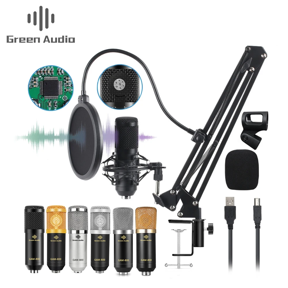 

GAM-800B Studio Microphone For Wholesales, Blue color