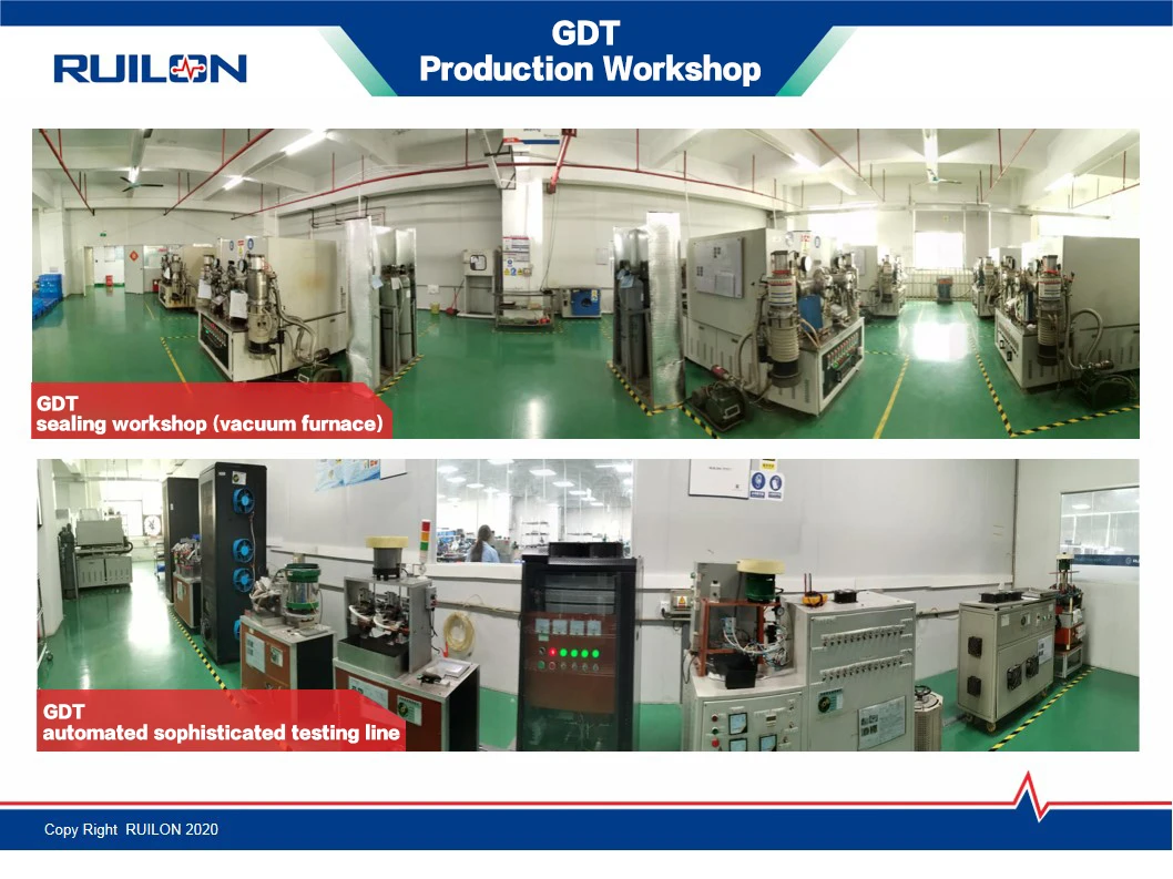 Gas Discharge Tubes Smd4532400nf Surge Protector Ceramic Gas Discharge