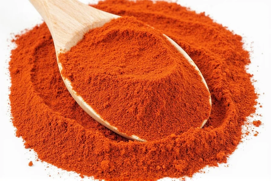 Kitchen spice rack showing various spices including paprika