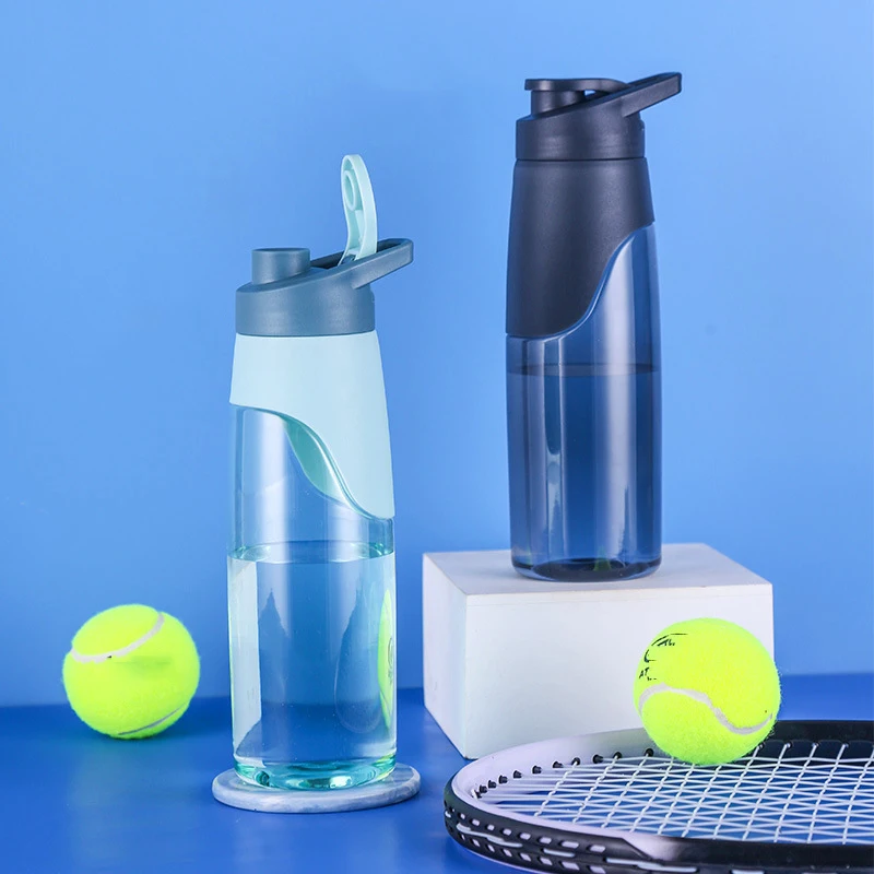 

Eco-friendly plastic sports drinking water bottle, Blue, dark blue