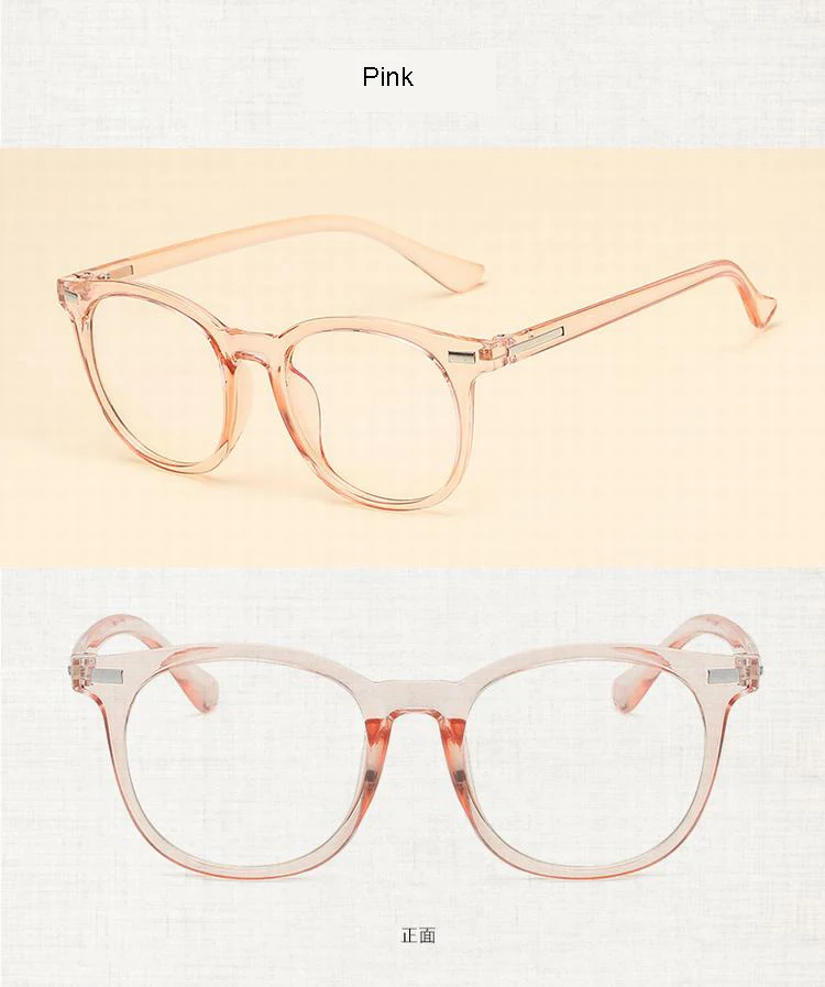 
15992 new arrival colorful classic frame anti blue light blocking computer reading glasses eyewear for women girls 
