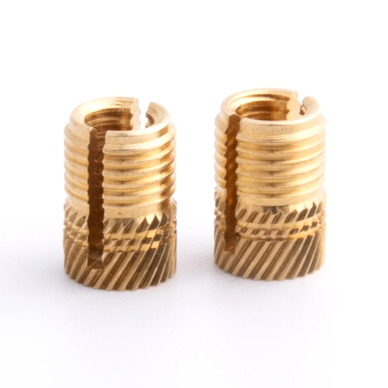 

Factory Wholesale Slotted Cooper Insert Nut M2 M3 M4 M5 Brass Female Thread DPLK Embedded Expansion Nuts